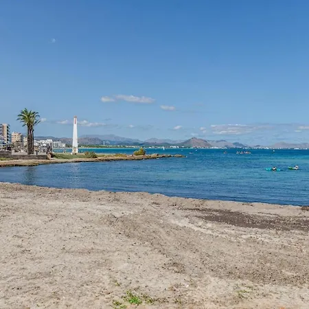 Playa A Tus Pies Casa Luminosa Frente Al Mediterraneocheckhostprofile Can Picafort (Mallorca)