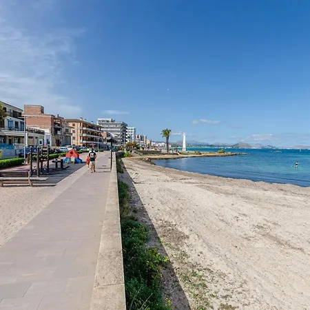 Playa A Tus Pies Casa Luminosa Frente Al Mediterraneocheckhostprofile Can Picafort (Mallorca)